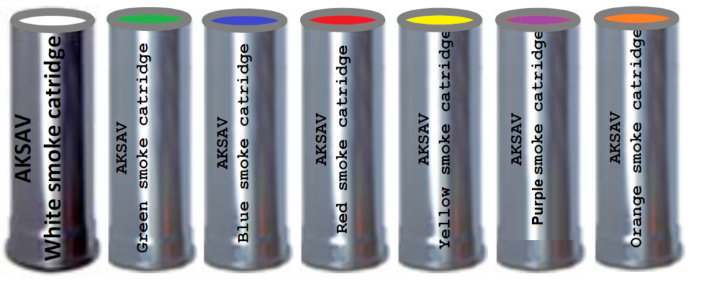 37/38mm Single Color Smoke Cartridge – AKSAV